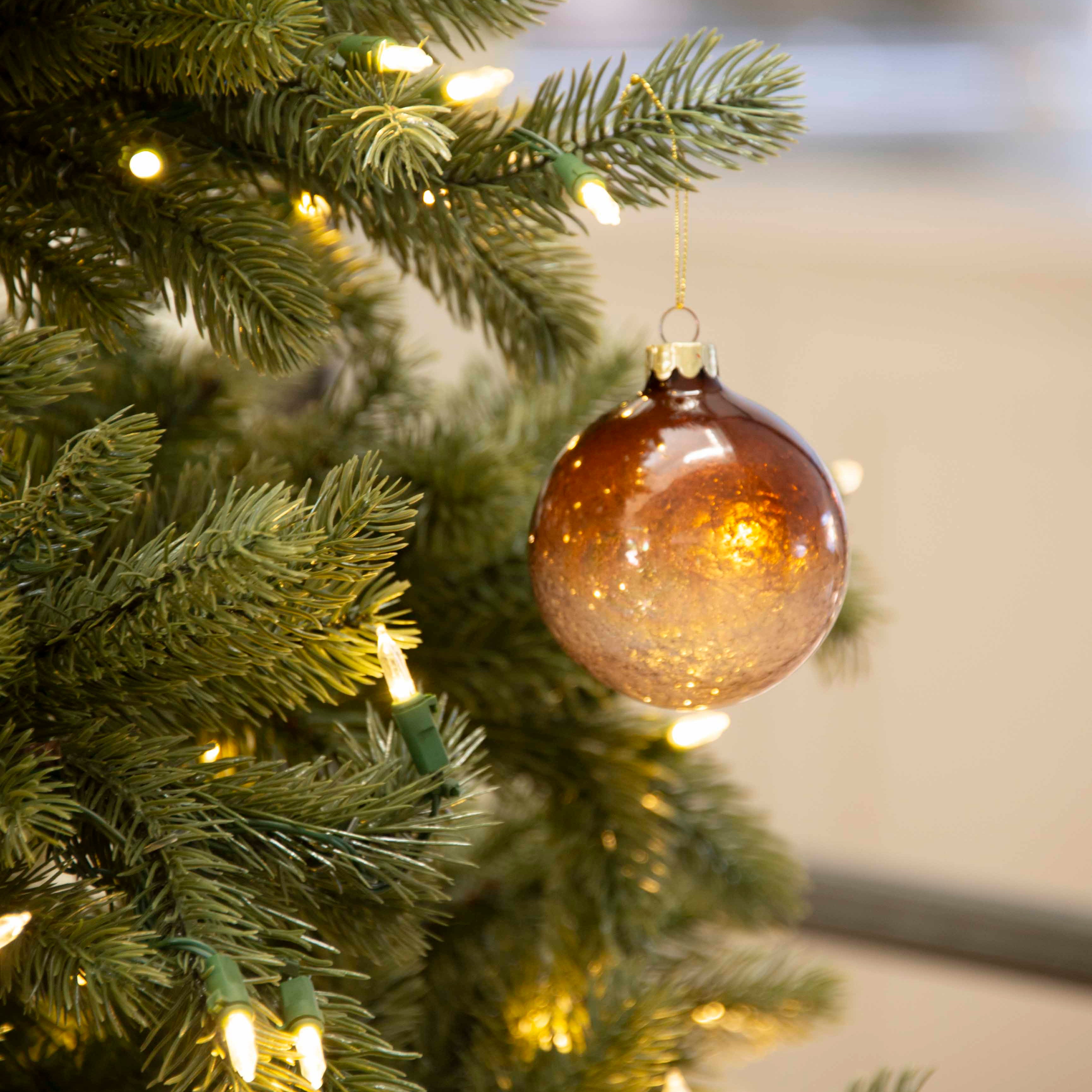 Ombre glass bauble