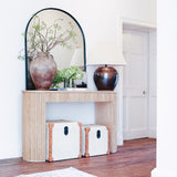 Fluted Console Table