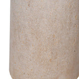 Beige Textured Lamp and Shade