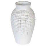 Delicate White Ceramic Vase