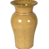 Ochre Natural Clay Vase