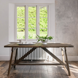 Castlecombe Reclaimed Elm Dining Table