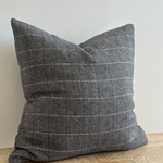 A gorgeous tweed cushion in Navy Blue.