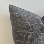 A gorgeous tweed cushion in Navy Blue.