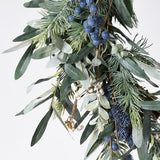 Frosted Leaves & Berries Wreath