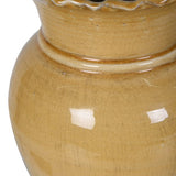 Ochre Natural Clay Vase