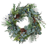 Pine Cone, Berry & Eucalyptus Wreath