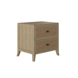 Evelyn Lattice Front Bedside Table